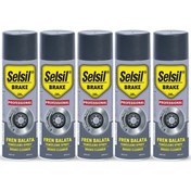 Resim Selsil Fren Balata Temizleme Spreyi 500 Ml 5'l Paket 