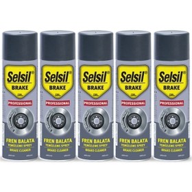 Resim Selsil Fren Balata Temizleme Spreyi 500 Ml 5'l Paket 