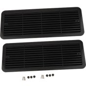 Resim Cuticate 2 Adet Motorhome Tekne Rv Hava Havalandırma Kapağı Çıkış Egzoz Grille Siyah W O Fan (Yurt Dışından) 