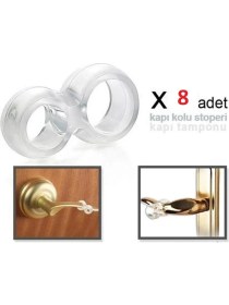 Resim LTG Nova Kapı Kolu Stoperi - Kapı Tamponu - 8 Adet 