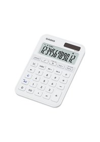 Resim Casio Ms-20yc-we-w-dp Hesap Makinesi Desktop Gri - Siyah 
