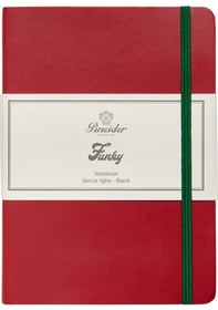 Resim Pineider Defter Funky 12x16,5 Cm Scarlet Cnll003s619 Kırmızı 