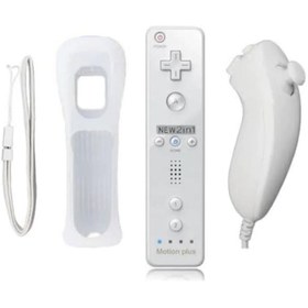 Resim HavuzElektronik Nintendo Wii 2in1 Motion Plus Remote Kontroller + Nunchuk Kontroller Set 