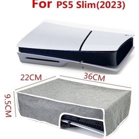 Resim Diğer Yatay Ve Toz Sunucu Stil: Ps5 Koruyucu Kılıf, Kapağı İnce İçin Gri Disk Dijital Ko 