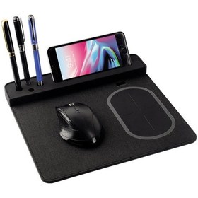 Resim Wireless Şarjlı Mouse Pad 