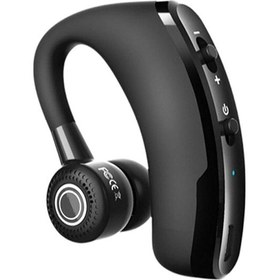 Resim V9 Kablosuz Bt Kulakiçi Kulaklıklar Eller Serbest İş Kulaklığı Sürüş Çağrı Spor Taşınabilir Kulak İçi Stereo Ses Kontrol Kulaklıkları 