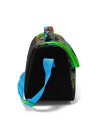 Resim Coral High Kids Siyah Mavi Grafiti Desenli Thermo Beslenme Çantası 11828 