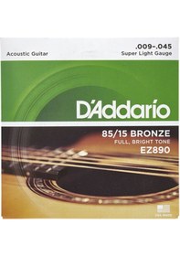 Resim D'addario Ez920 Takım Tel - Akustik Gitar Teli 012-054 