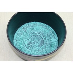 Resim Büro Ev Ofis Dekoru İçin Pirinç Stil Meditasyon Rüzgar Çanı 