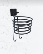 Resim Snow Homs Yapışkanlı Fön Makinesi Saç Kurutma Makinesi Tutucu/Fönlük Fön Askısı 