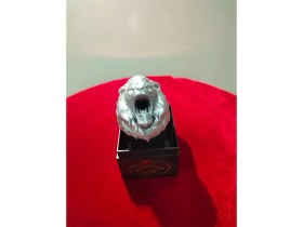 Resim GezegenX Yağdanlık Şişe Ağızlık, Şarap Dökücü, Aslan Figürlü Damlatmaz Şişe Başlığı 