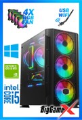 Resim BigGameX Rm53 Intel I5 6400 16gb Ram 1tb Ssd Gtx1050ti 4gb Oyuncu Masaüstü Bilgisayar 