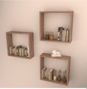 Resim Rafkestir 3 Lü Box Raf Set Sacramento ( Mat ) 