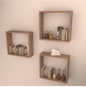 Resim Rafkestir 3 Lü Box Raf Set Sacramento ( Mat ) 