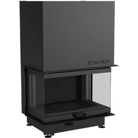 Resim Echa Tech Asansörlü Çelik Şömine Haznesi 3v 80 