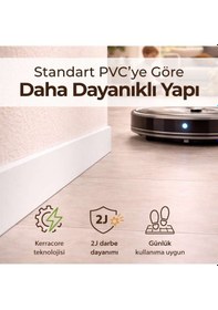 Resim Espumo Kompozit Süpürgelik 10 cm Beyaz | Suya Dayanıklı Parke Duvar Süpürgelik 2,40 m ESP401 