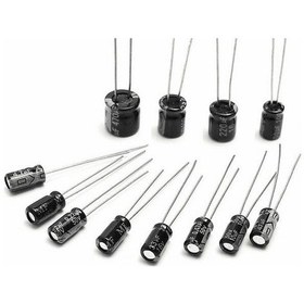 Resim 15Uf 250V Elektrolitik Kondansatör 10X20Mm 