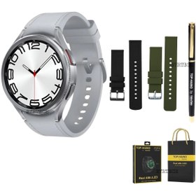 Resim Hainoteko TOP-4 Watch 6 Classic 3 Kordonlu Amoled Ekran Classic Series Akıllı Saat 