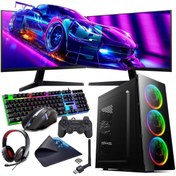 Resim I5 10400F 16GB 120GB SSD 1TB HDD 6GB GTX1660S Çift 24" Monitörlü (Gaming SET) Rogame