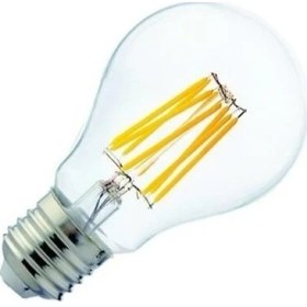 Resim Helios 2090 8W Rustik LED Ampul – E27 Duy, Amber Cam, Dekoratif Filament Ampul 