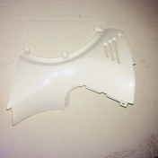 Resim Stmax Milan50 Koltuk Altı Konsol Sol Plastiği Beyaz 