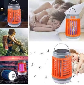 Resim Zhltools Askılı Solar Enerji İle Şarj Olabilen Sinek Öldürücü Kamp Feneri Işıldak 