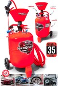 Resim AboutThePerfect Havalı 35L Köpük Tankı Seti, Püskürtme, 7m Hortum, Metal Tabanca, Detaylı Temizlik İçin 