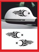 Resim EYBA STİCKER Ayna Ay-yıldız Sticker 20*7 Cm Sağ-sol 2 Adet 