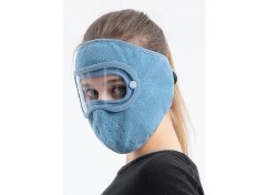 Resim Zszh 2'li Hd Gözlük Anti-Sis Maskesi - Mavi (Yurt Dışından) 