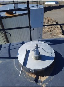 Resim Lazer Sensörlü Silo Seviye Takip Sistemi 