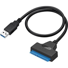Resim Usb 3.0 2.5 Inç Sata 4706A Ssd Hdd Hard Disk Kutu Kablosu 50Cm 
