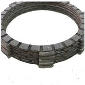 Resim YAMAHA RX115 UYUMLU DEBRİYAJ BALATASI 8 TIRNAK 100-115-123X5 Lİ İTH 