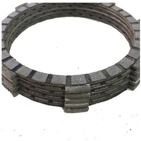 Resim YAMAHA RX115 UYUMLU DEBRİYAJ BALATASI 8 TIRNAK 100-115-123X5 Lİ İTH 