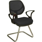 Resim Türksit 804 File Bekleme Koltuğu Z Ayak Siyah Siyah 