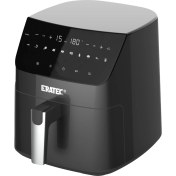 Resim Eratec Airfryer Sıcak Hava Fritözü Af-66 Siyah 