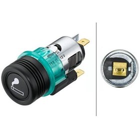 Resim Hella Araç Çakmagi Yeşil 12V 10A 8EZ008021-001 