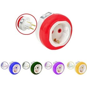 Resim Fetih Gece Lambası Prizli Led Anahtarlı 99-04 Mor 