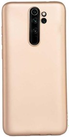 Resim GPACK Xiaomi Redmi Note 8 Pro ile uyumlu Kılıf Premier Silikon Esnek Arka Koruma, Gold 