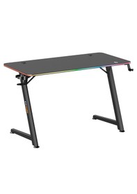 Resim Pulsar Profesyonel Rgb Oyuncu Masası 120x60 Siyah 
