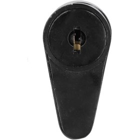 Resim Reedark Zink Çelik Antipirater Trailer Kilit, Karavan/tır İlişkilendirme Kilit, 1/4 İnç Delikli, Dayanıklı Ve Taşınabilir Siyah 