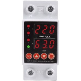 Resim GALAXY Energy D220 Model Daire Voltaj Ve Akım Koruyucu 