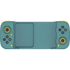 Resim Papajack Mavi Oyun Denetleyicisi Için Ps4 Anahtarı Pc Gamepad Joystick Pubg Cep Telefonu Android Ios Kablosuz Bt 5.0 Geri Çekilebilir Gamepad (Yurt Dışından) 