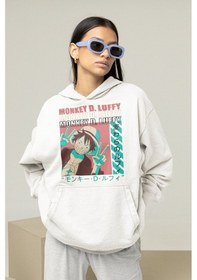 Resim Sevbano Roronoa Zoro One Piece Baskılı Unisex Oversize Anime Karakter Hoo beyaz 