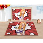Resim Bk Gift Kişiye Özel Kadın Karikatürlü 1000 Parça Profesyonel Puzzle-36 