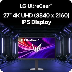 Resim LG 27G810A-B 27 inç Ultragear 4K UHD (3840 x 2160) IPS Oyun Monitörü, Çift Modlu UHD 180Hz veya FHD 360Hz, 1ms, NVIDIA G-Sync, AMD FreeSync Premium, VESA DisplayHDR 400, HDMI 2.1, Siyah 