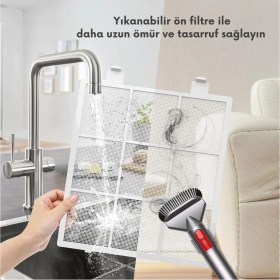 Resim Wifi Hava Temizleyici, Hepa 14 Filtre, 300 M³/h Cadr, 120 Alan, Akıllı Kontrol, Sessiz Mod 