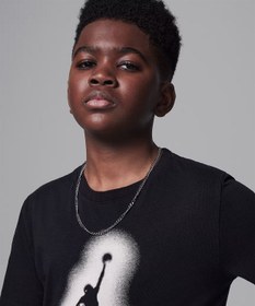 Resim Jordan MVP Airbrushed T-Shirt - Siyah / 