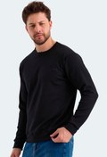 Resim KLARIS I Erkek Sweatshirt Siyah 