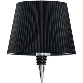 Resim Konesam Usb Şarjlı Rgb Led Feneri, Cam Şişelere Takılabilir, Ambiyans Ve Okuma Işığı, Siyah Plastik Tasarım, Kablosuz Kullanım Siyah 