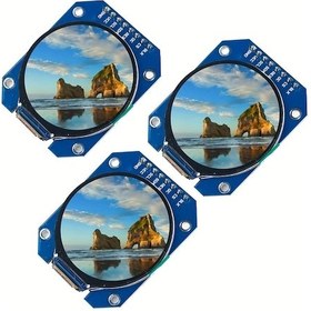 Resim Dream011 1.28 İnç Tft Daire Lcd Ekran Modülü Gc9a01 240x240 4 Spı Arduino 3 Adet 